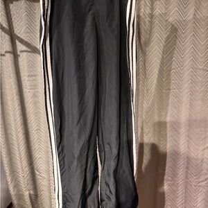 Adidas Black and White Athletic Pants